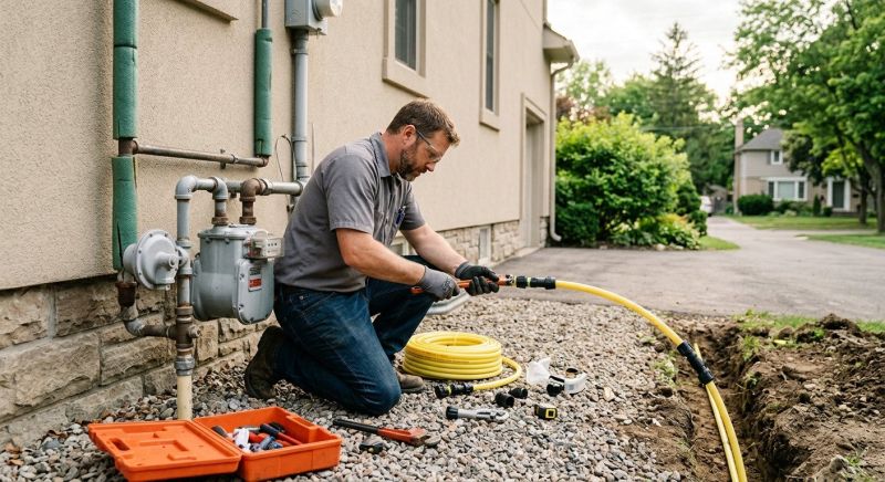 Rough Plumbing Installation